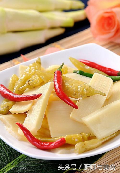 又辣又很想吃的泡椒竹笋,泡椒竹笋鲜辣爽脆别提多开胃了