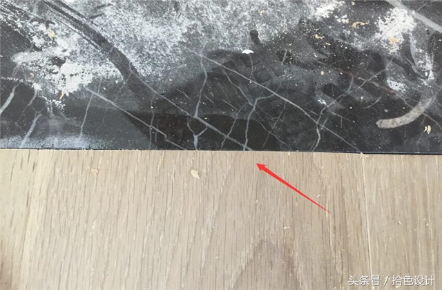 瓷砖和木地板接缝铜条收口节点图,地板和地砖的接缝处理