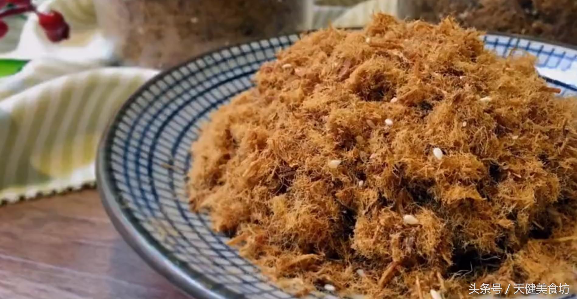 一斤猪肉做出多少干香肠,一斤猪肉出几斤肉松