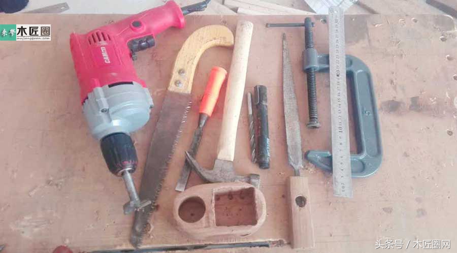 木匠用墨斗制造方法,木工墨斗制作全过程