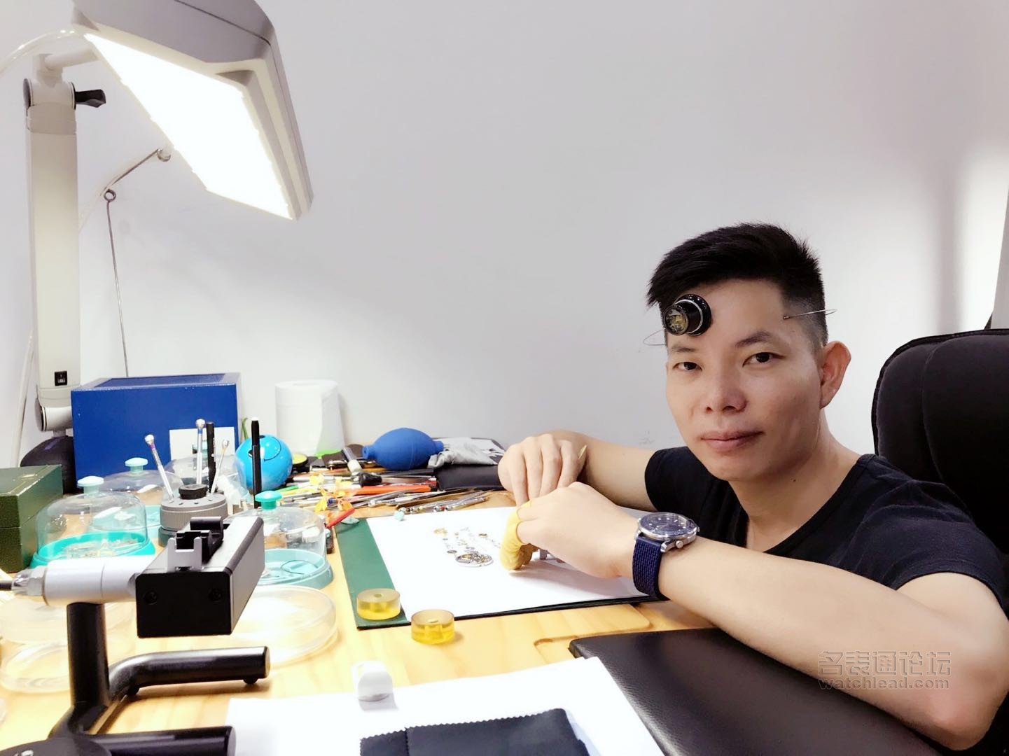 浪琴表如何保养和维修,修表教程浪琴八针月相