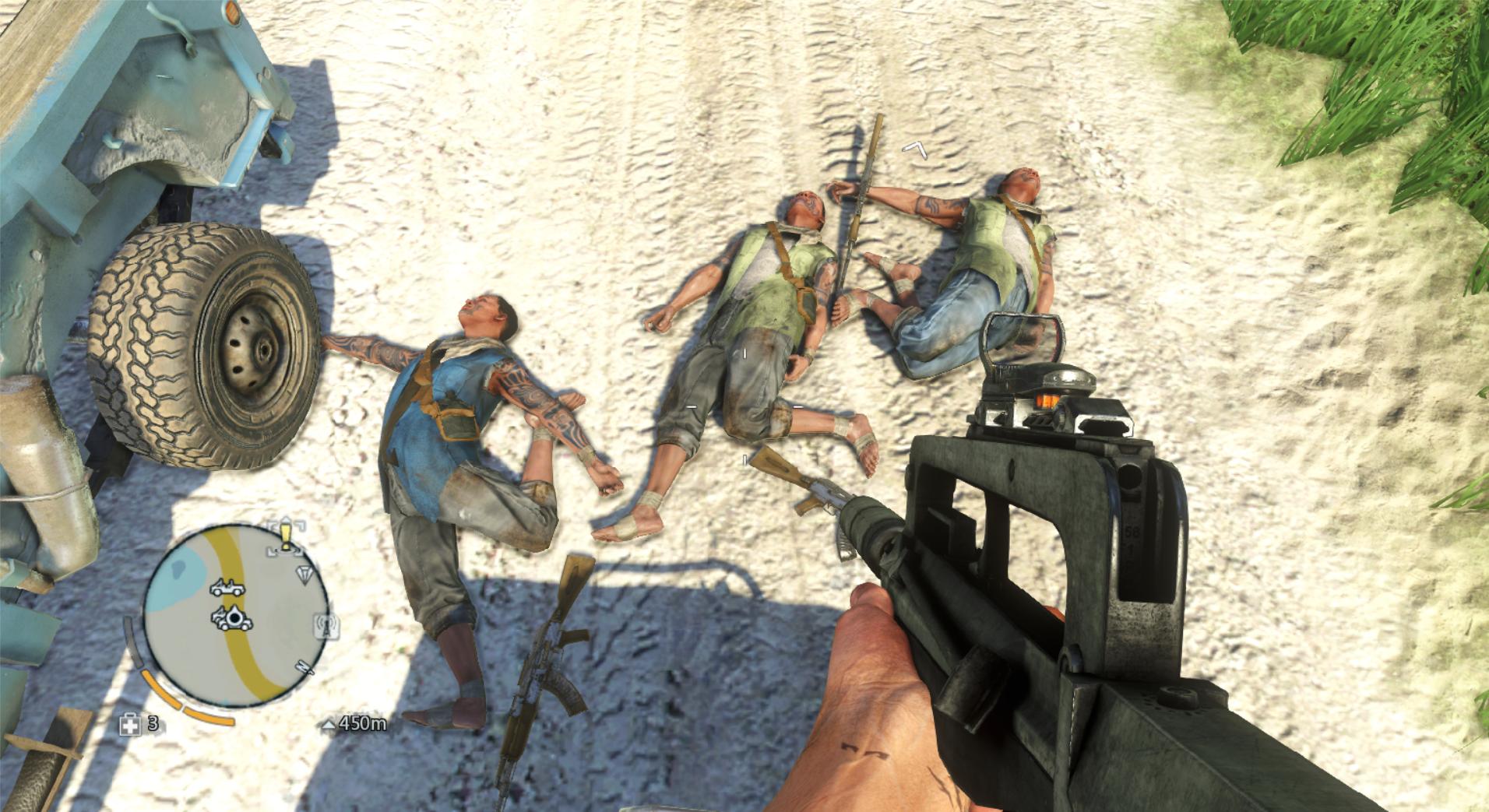 吐槽孤岛惊魂3完整版,孤岛惊魂5只有你剧情bug