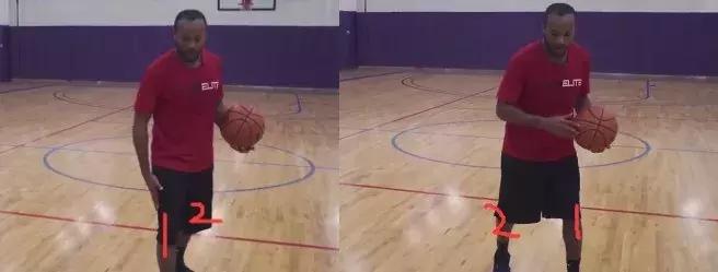 背后变向动作图解,背后变向高级版