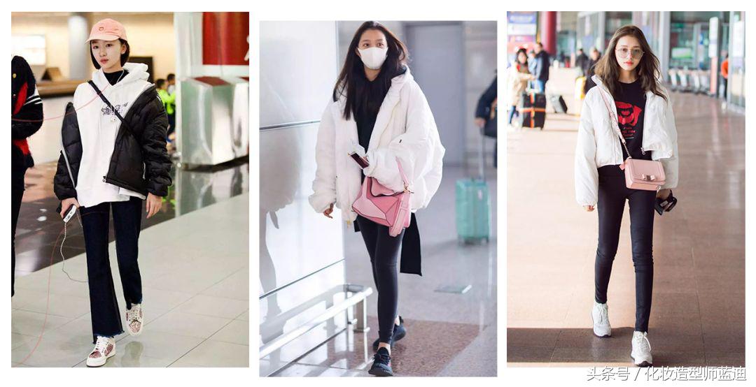 羽绒服穿起来臃肿你裤子选对了吗,羽绒服穿着没气质