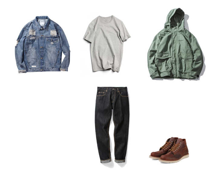 军事工装衣服风格,工装风格穿搭男