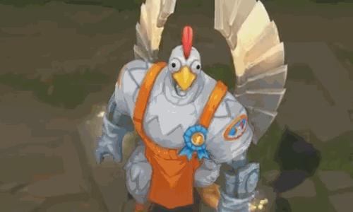 lol鸡里奥皮肤视频,lol愚人节鸡里奥皮肤