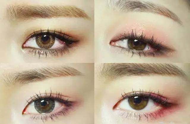 内双单眼皮眼妆画法新手淡妆,单眼皮淡妆眼妆的画法步骤