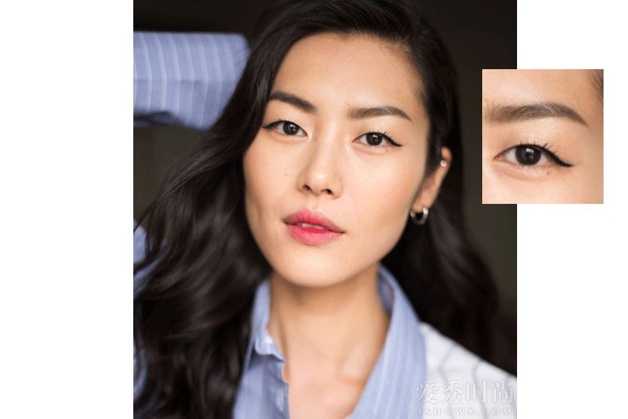 刘雯的单眼皮就是王道,刘雯的脸型适合什么妆容