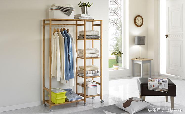 衣帽架收纳效果图大全,实用收纳衣帽架整理空间