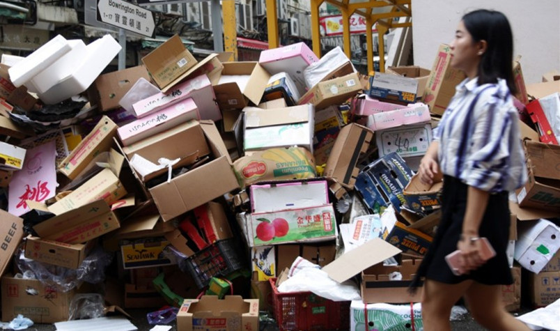 中国拒收“洋垃圾”4年，西方多国垃圾已无处安放，已臭气熏天？