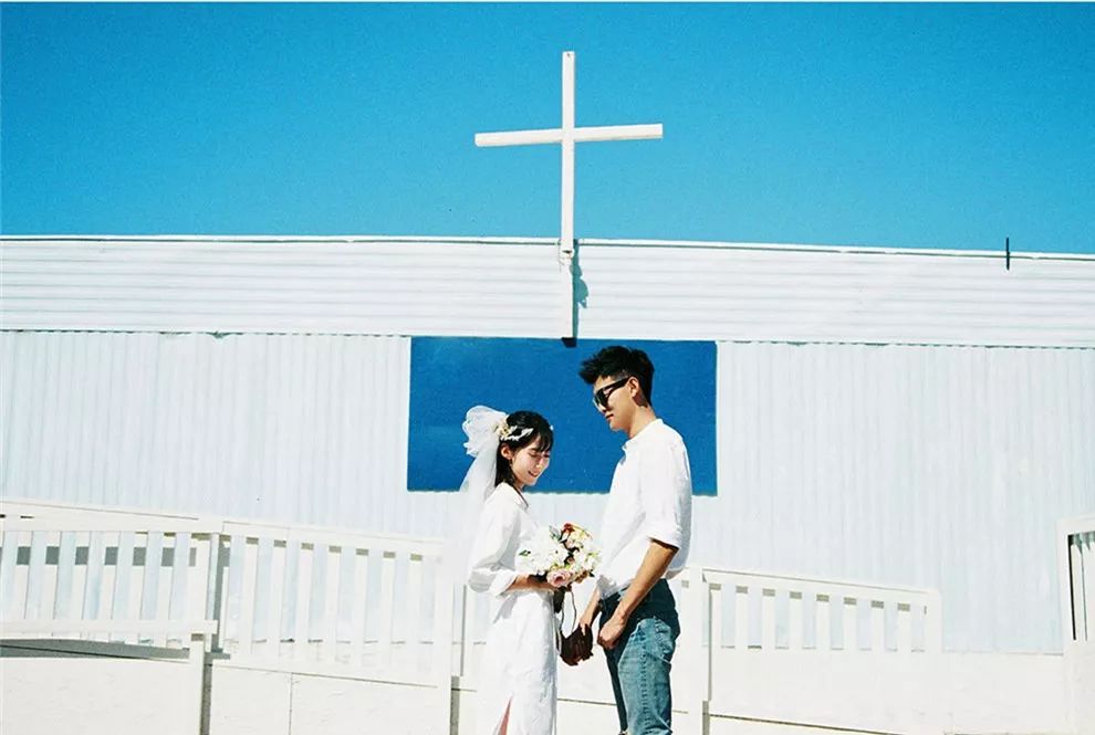 小清新婚纱照唯美图片,小清新婚纱照是不是很唯美啊