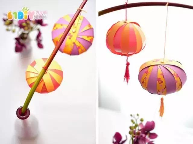 元宵节做一个独特的灯笼,元宵节快乐自己动手做灯笼