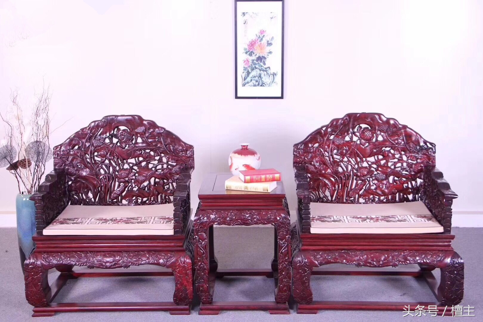 故宫典藏罗汉床,故宫博物院的荷花床