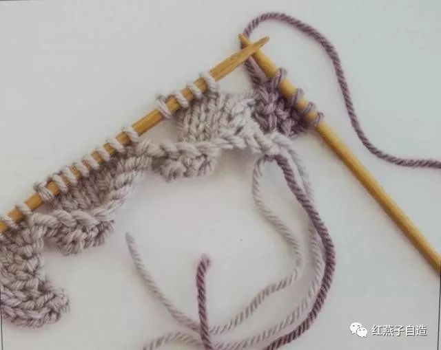 从上往下编织的开襟毛衣编织教程,从零开始学手工编织视频教程