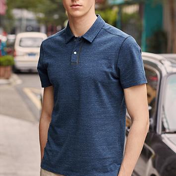 帅气翻领高端Polo衫,高级polo衫男塑形