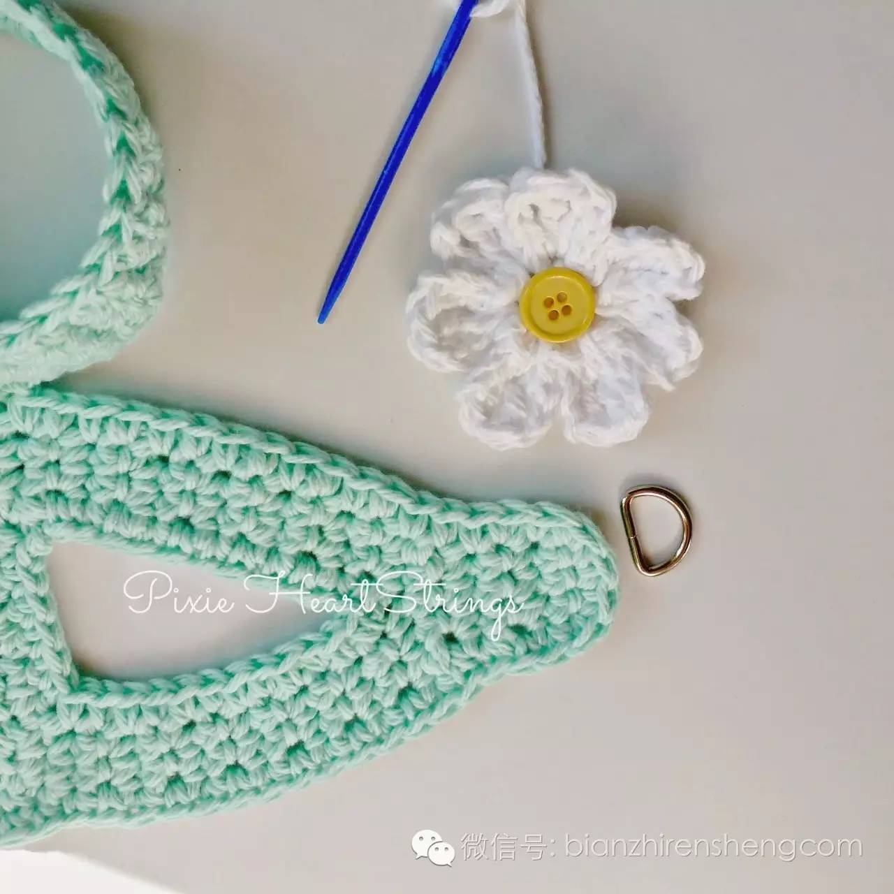 钩针钩狗狗怎么钩,大狗狗钩针教程