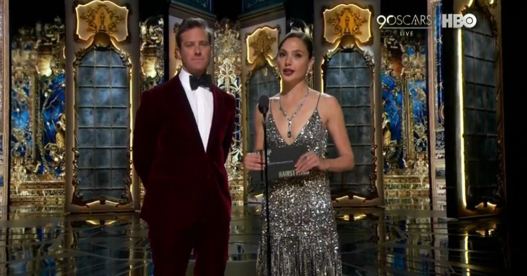 第90届奥斯卡获奖电影,第90届奥斯卡完整获奖名单