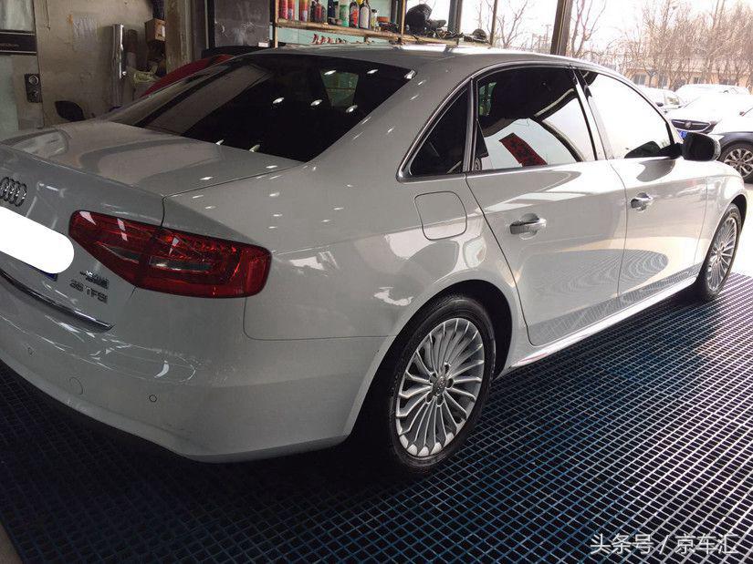 京车汇隔热贴膜,奥迪a4镀膜