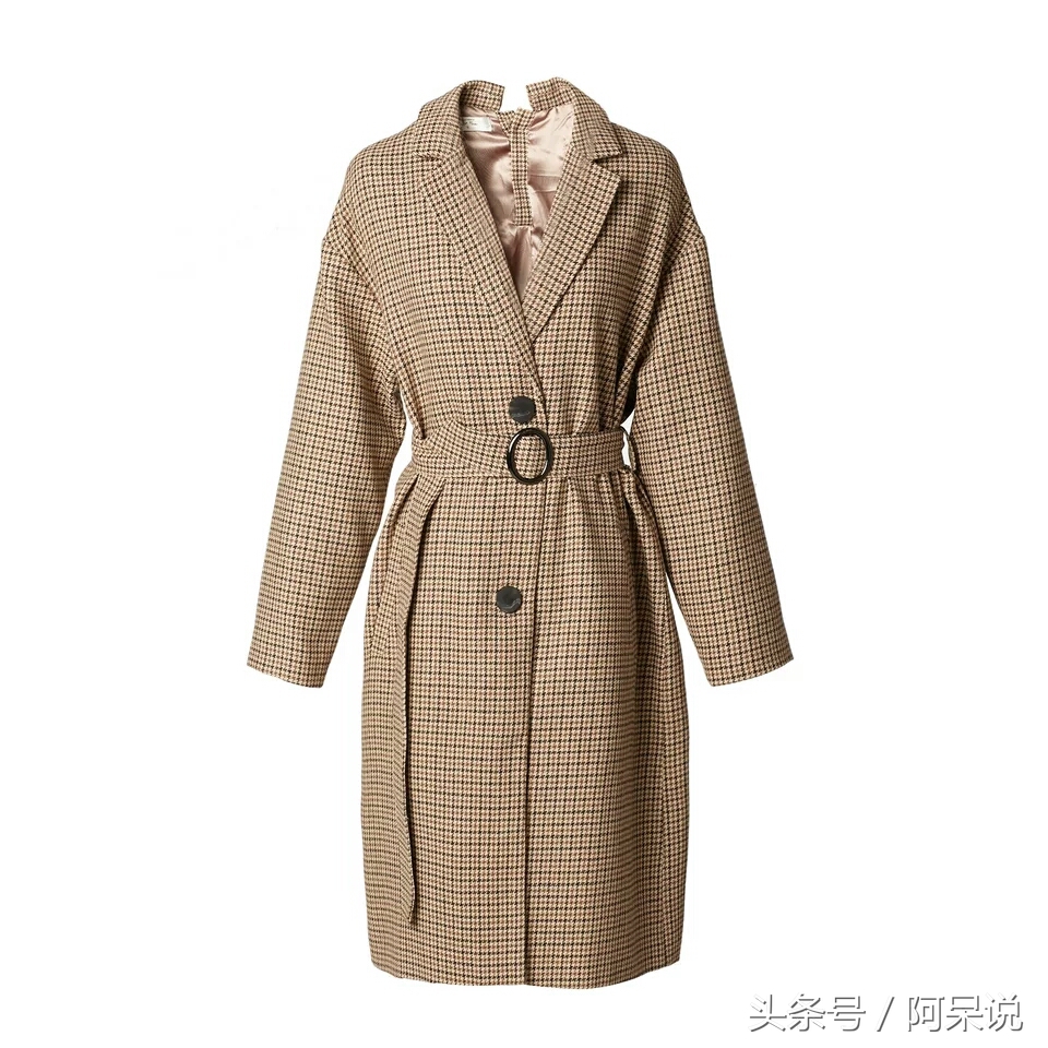 永远都在流行的千鸟格！复古时尚单品，一件就够！