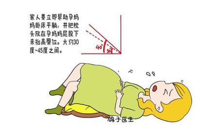 羊水像瀑布一样一泻千里,羊水往外流的时候有感觉吗