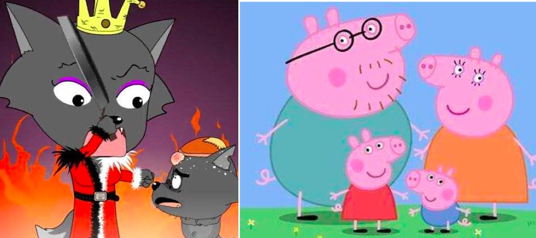 小猪佩奇小孩子看的东西,假如小猪佩奇都是富二代