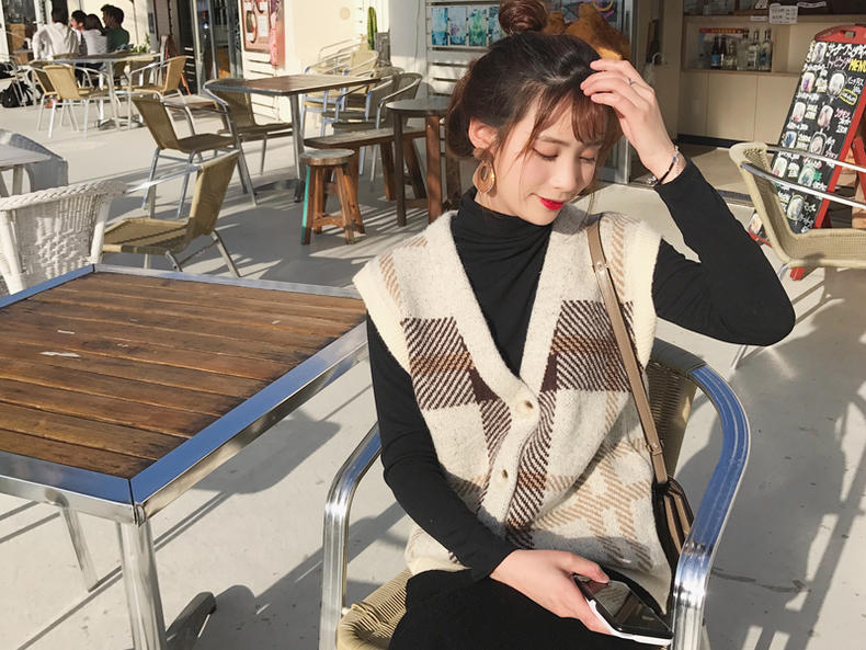 针织马甲怎么搭显高,没有马甲线和有马甲线区别