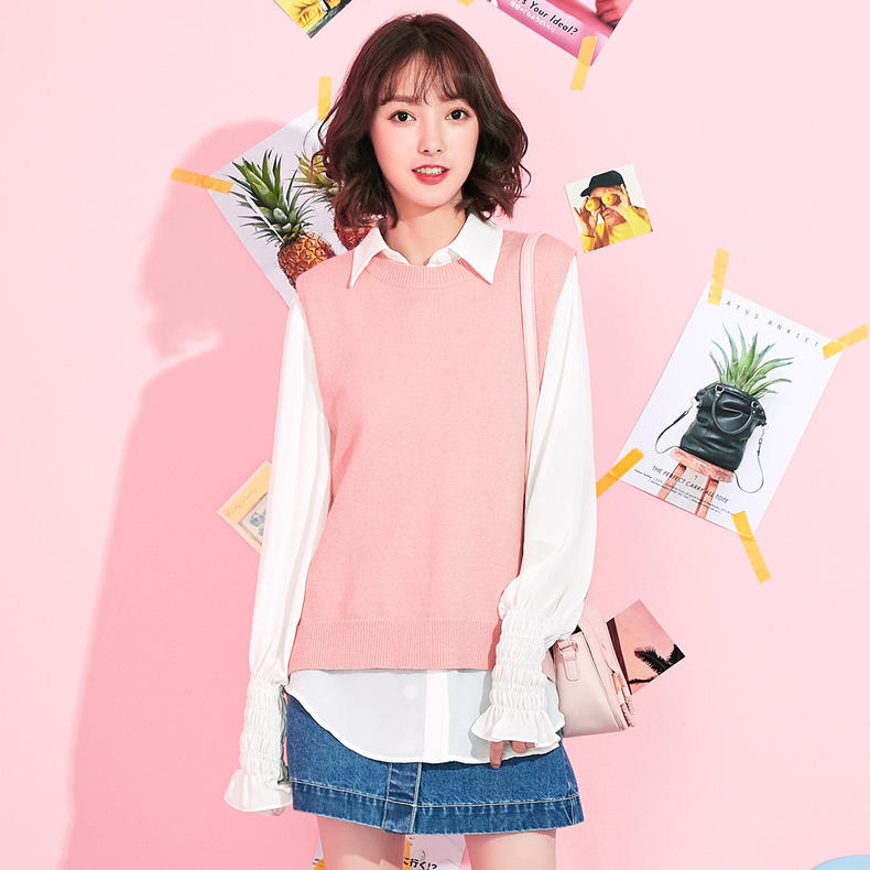 针织马甲怎么搭显高,没有马甲线和有马甲线区别