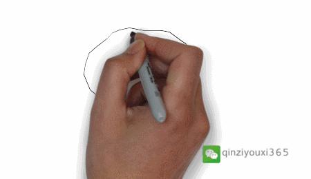 100个人物动态简笔画,青蛙蝌蚪动态简笔画