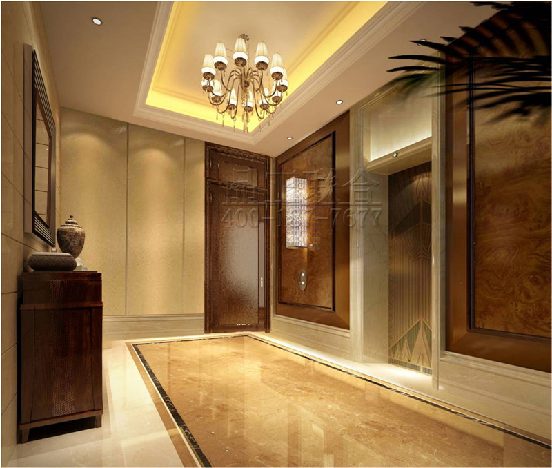 内江酒店装修效果图,现代轻奢酒店设计效果图