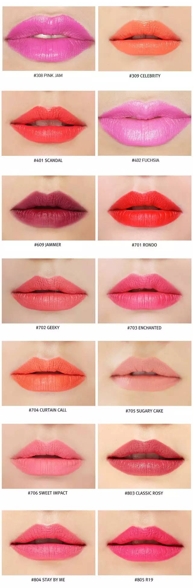 3celaydown口红试色,3ce透明亚克力口红murmuring试色