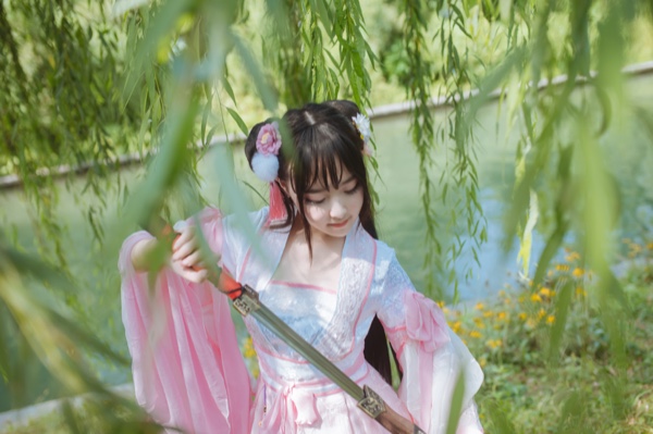 小骨漫画cos,cosplay正片花千骨