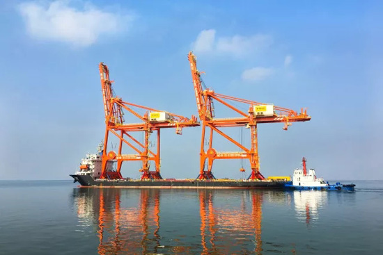 开启大航海时代，三一海工连发19台港机创历史！