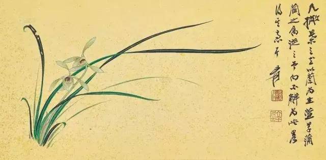 国画写意兰花入门教程视频,写意兰花菊花大师作品欣赏