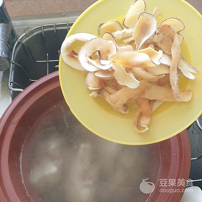 花胶海底椰汤,橄榄海底椰煲猪骨