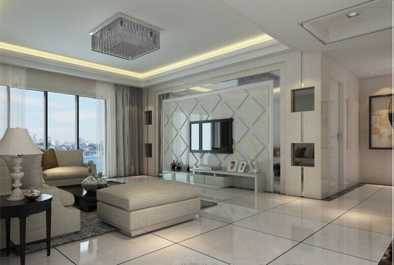 文化石电视背景墙适合什么风格,木饰面电视背景墙轻奢风格高级感