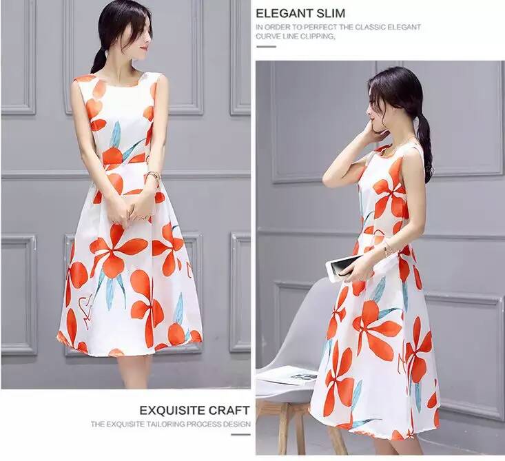 少女青春靓丽显瘦素色连衣裙,少女温婉气质连衣裙