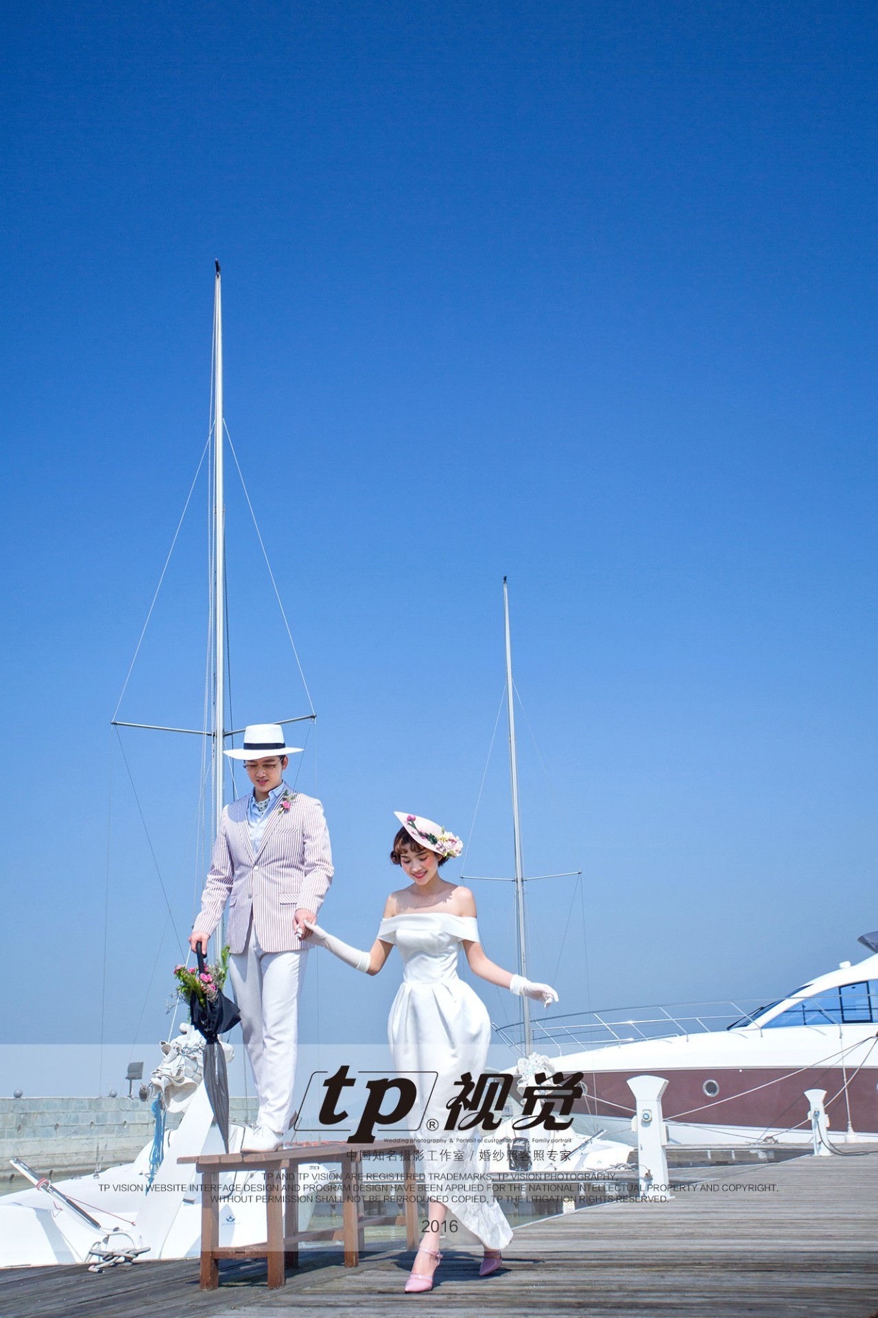 苏州船景婚纱照,三亚旅拍婚纱照游艇
