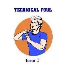 裁判手势判罚教学,NBA裁判判罚手势