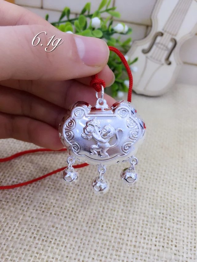 适合送给周岁宝宝的银饰,儿童银饰搭配