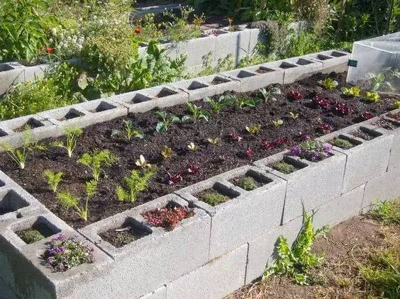 庭院绿植造型砖,水泥绿植造型设计