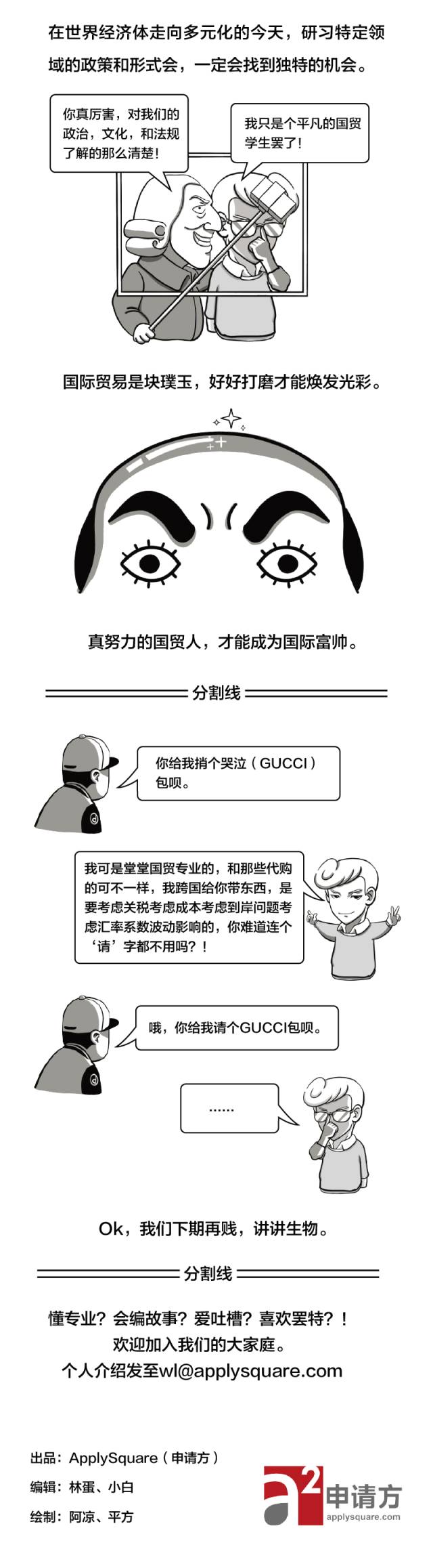 专业大科普·第3期丨我们学国贸真的不是做代购的好嘛！