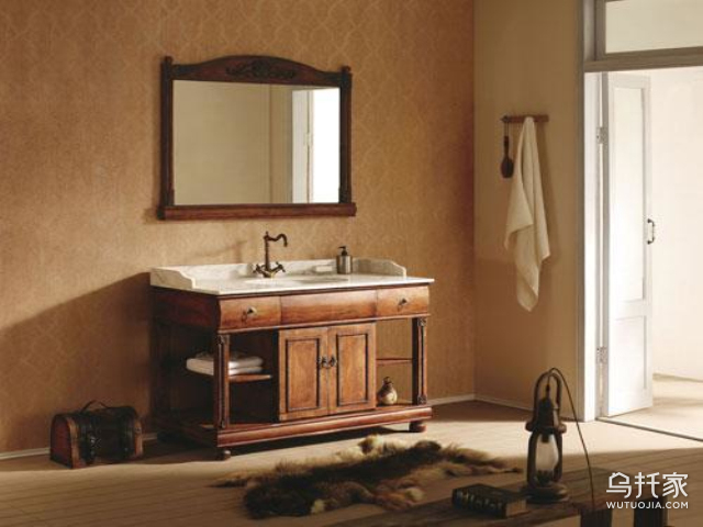 实木浴室柜好不好看,实木浴室柜的优缺点