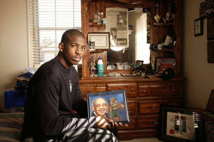 克里斯保罗亲笔签名卡,球星传记克里斯保罗