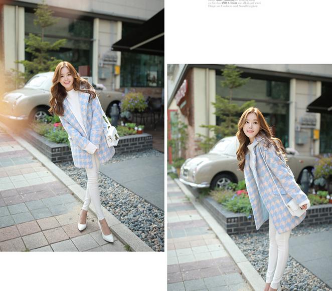 腊七腊八、冻掉下巴！寒意未减，喝碗腊八粥！千鸟格毛呢外套走起