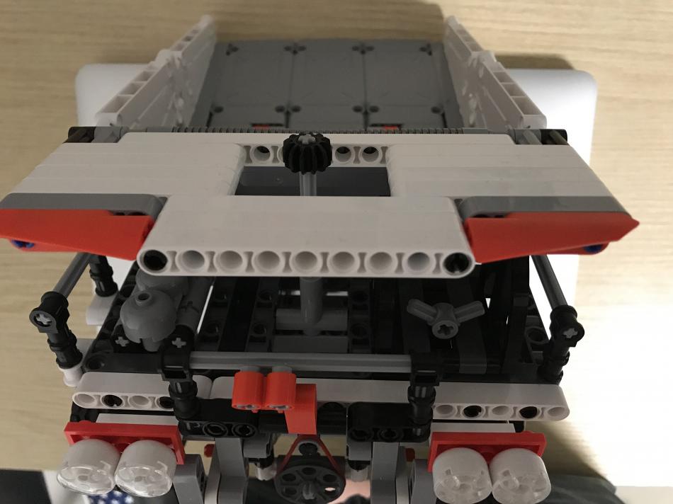 工程车米兔玩具,米兔积木矿山卡车拼装教程