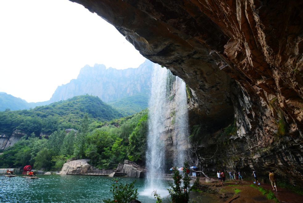 写大峡谷美景的作文,写太行山景色的诗句