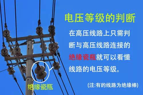 如何看穿架空线路的电压等级！