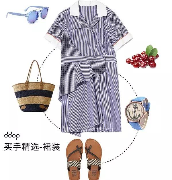 穿上不规则连衣裙，懒女人也一秒变时髦