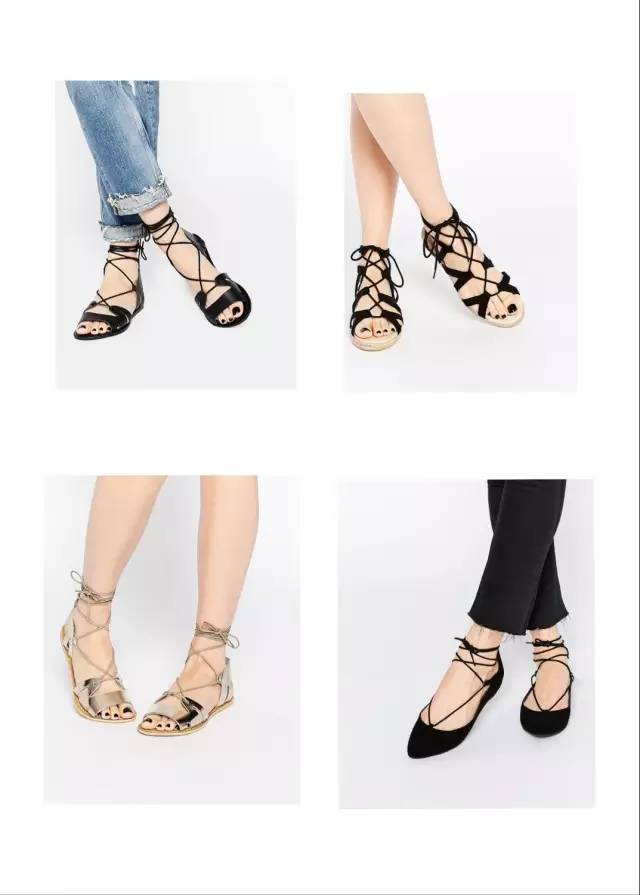 春夏必备绑带仙女鞋穿搭,平价又舒服的绑带鞋