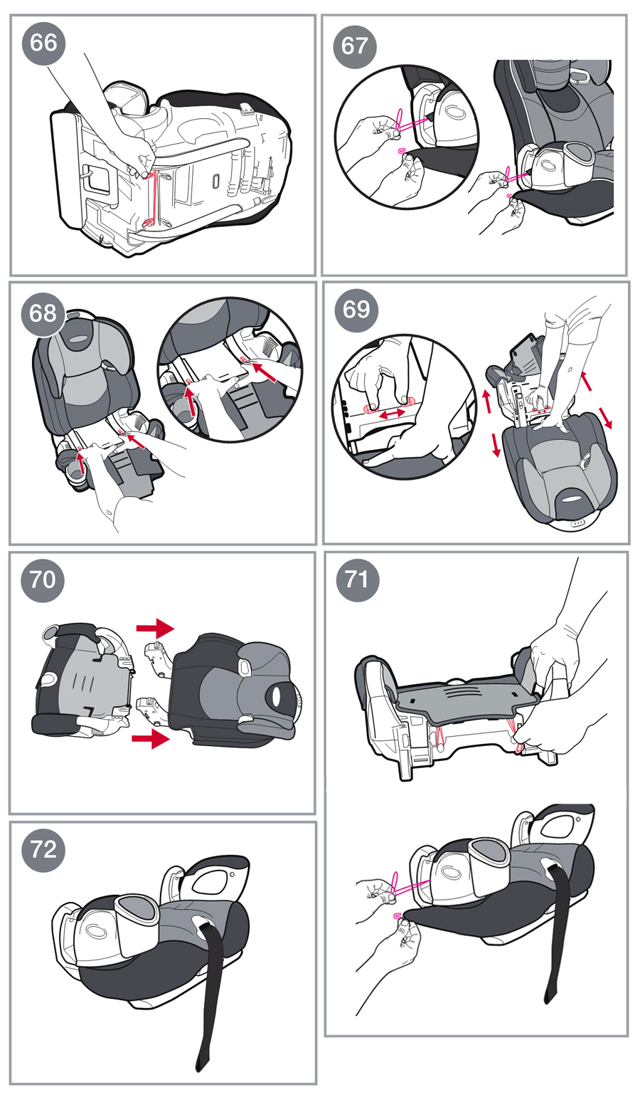 安全座椅graco葛莱,葛莱graco安全座椅安装视频